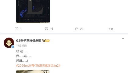 DB电竞官网-G2被BLG横扫后破防：真的一局都不行吗？哎呀，我这。。。